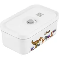 Zwilling Vakuum-Lunchbox, M Kunststoff weiss Dinos, Lunch box, Blanc