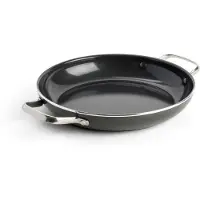 Dagelijkse Kost Kost Sahan met keramische antikleeflaag 28cm, Poêle + casserole, Vert