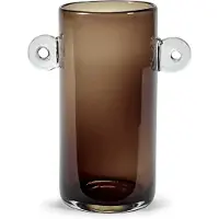 Serax Vase Wind & Fire avec poignées Dark Brown