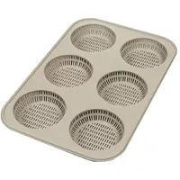 Silikomart Burger Bread Silicone Mould N.6 Hamburger, Moule à gâteau, Beige