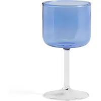 HAY Tint Verre à Vin - Set de 2 Blue|Clear