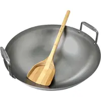 Big Green Egg 120799 Poêle wok, fonte/aluminium moulé