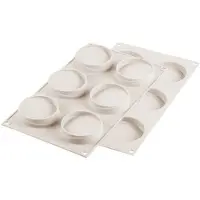 Silikomart Moule 3d Kit 6 Mini Tartes Glam