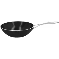 Demeyere Alu Pro 5 Ceraforce 1008007 wok à fond plat, 30 cm