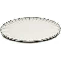 Serax Assiette Plate Serax Inku Tableware White L 24 cm