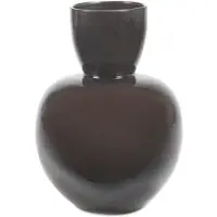 Serax Vase Brown Black Pure Small