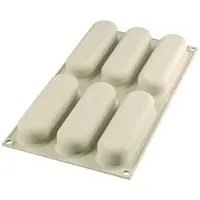 Silikomart Moule en Silicone - Pop Eclair, Moule à gâteau, Multicolore
