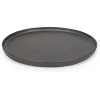 Serax Assiette à Petit Déjeuner Serax Pure Vaisselle Par Pascale Naessens Black M 28 cm