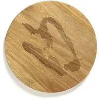 Serax Plateau Serax Feast Kitchen & Table By Ottolenghi Brown S 35 x 35 x 1,8 cm