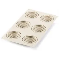 Silikomart Moule 6 Tartelettes Twist