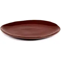 Serax Assiette Plate Serax La Mère Tableware By Marie Michielssen Venetian Red XL 27 cm