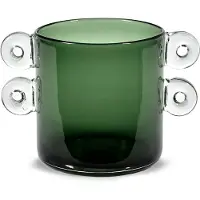 Serax Vase Wind & Fire avec poignées Dark Green
