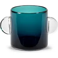 Serax Vase Wind & Fire avec poignées Dark Blue