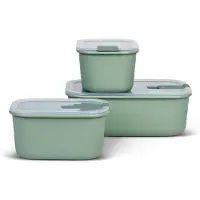 Mepal EasyClip Set ensemble de bols teinte/couleur Nordic Sage 3 pcs