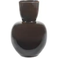 Serax Vase Brown Black Pure Medium