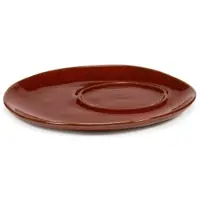 Serax Soucoupe Serax La Mère Tableware By Marie Michielssen Venetian Red 14,5 cm