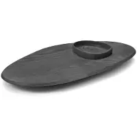Serax Plateau de Service Serax Dune Kitchen & Table par Kelly Wearstler Black 60,5 x 34,5 x 8 cm