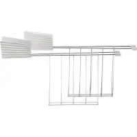 Alessi Plisse, 2 pinces à pain (réf. MDL08RA W, EAN 8003299465293)