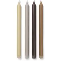 Ferm Living Pure Bougies - Lot de 4 Calm Blend