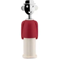 Alessi Alessandro M Corkscrew Rouge