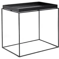 HAY Tray Coffee Table Basse Black | 40 x 60 cm