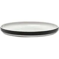 Serax Assiette Plate Serax Passe-Partout Tableware By Vincent Van D Black White L 26 x 26 x 2,5 cm
