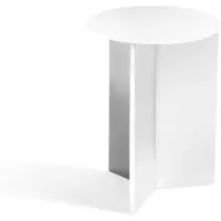 HAY Slit Table Round Ø 35 cm x H 47 cm | White