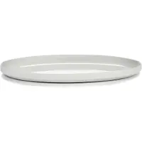 Serax Assiette à Petit Déjeuner Serax Passe-Partout Tableware By Vincent Van D White Matt M 29 x 18 cm