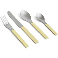 HAY MVS Couverts - Lot de 4 Yellow