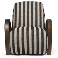 Ferm Living Buur Chaise Longue Sand|Black