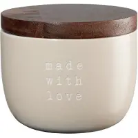 ASA Boîte à marmelade, fabriquée avec amour d. 10 cm, h. 8,4 cm, 0,25 litre.