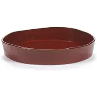 Serax Assiette Creuse Serax La Mère Tableware By Marie Michielssen Venetian Red S 20 cm