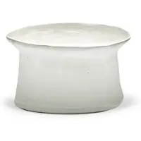 Serax La Mère Grande Assiette Creuse sur Pied Off-White