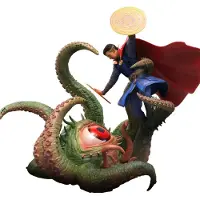 Beast Kingdom Doctor Strange in the Multiverse of Madness D-Stage PVC Diorama Statue 17 cm BKDDS-129