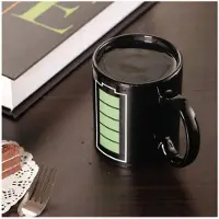 Ruhhy Tasse magique avec indicateur de pile - 330 ml