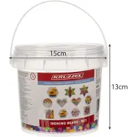 Kruzzel Kit de perles avec 5000 perles et moules