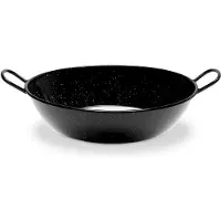 Vaello Poêle émaillée Induction ø32cm Compatible Induction Et Vitrocéramique, émaillée, Poignées -