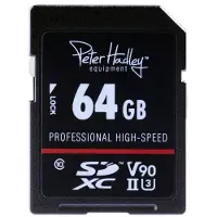Peter Hadley 64GB SDXC Professionnel Haute Vitesse Classe 10 UHS-2