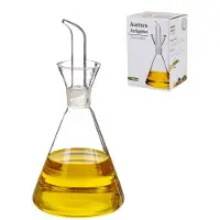 Kozina Distributeur Huile Cristal Anti-goutte, Verre Borosilicate, 500ml -