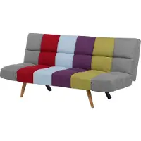 Beliani Canapé-Lit Ingaro Multicolore