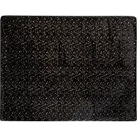 Beliani Couverture ALAZEYA 150 x 200 cm Noir