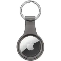 XCCESS Porte-clés Apple AirTag - noir transparent -