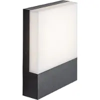 Rabalux Black Luminaire LED Gimone 10W IP44 77097