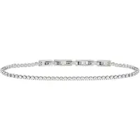 Breil Bracelet 'Tennis' argent / blanc
