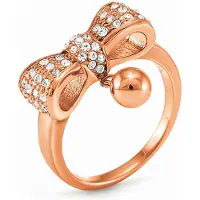 Folli Follie 3r15t005rc-56 Ring Doré 56 Femme