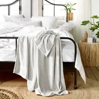 De Witte Lietaer Plaid De Witte Lietaer Snuggly Gris Silver-150 x 200 cm