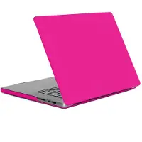 IMoshion Coque rigide Apple MacBook Pro 16 pouces (2021 / 2023 M3 / 2024 M4 / 2026 M5) - Hot Pink