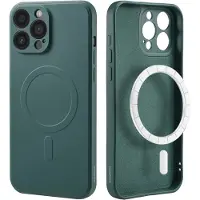 IMoshion Coque Couleur avec MagSafe Apple iPhone 13 Pro Max - Vert foncé