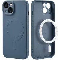 IMoshion Coque Couleur avec MagSafe Apple iPhone 14 - Bleu foncé