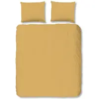 Hip Housse de couette Uni 140x200/220 cm Ocre